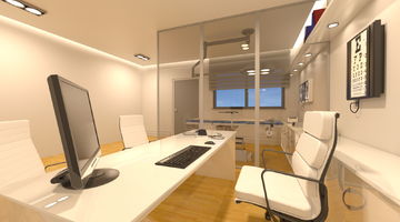 医院のハウスクリーニングの実績