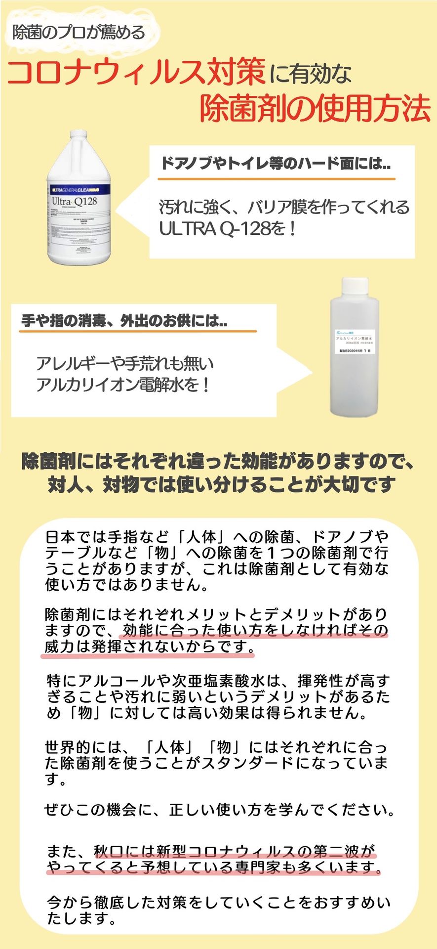 コロナ　除菌剤